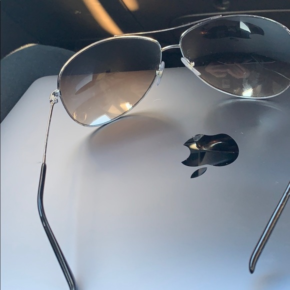 Rayban Aviator style Gunmetal GREY Lens sunglasses - Picture 3 of 5